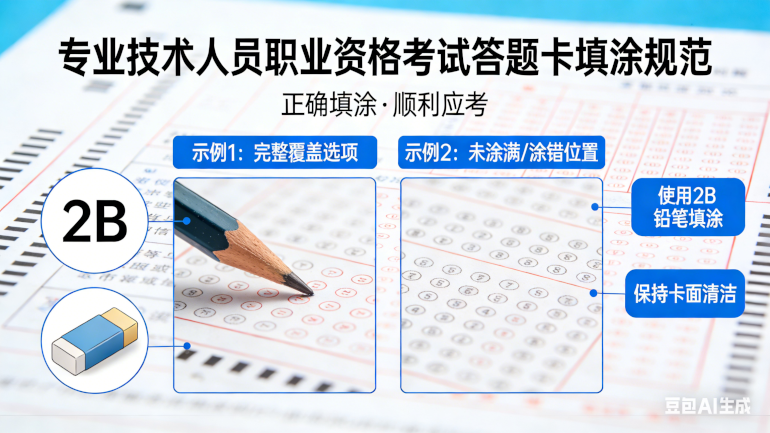 答题卡填涂规范